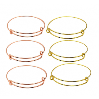 In stock!! Wholesale fashion cheap metal bangle bracelet without charm