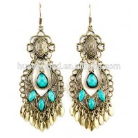 National wind drop earrings! restore ancient ways earring! Bohemian alloy earring! Wholesale